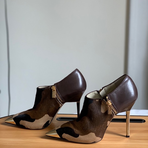 Michael Kors Hair Calf Leather/Real Fur - Picture 2 of 5